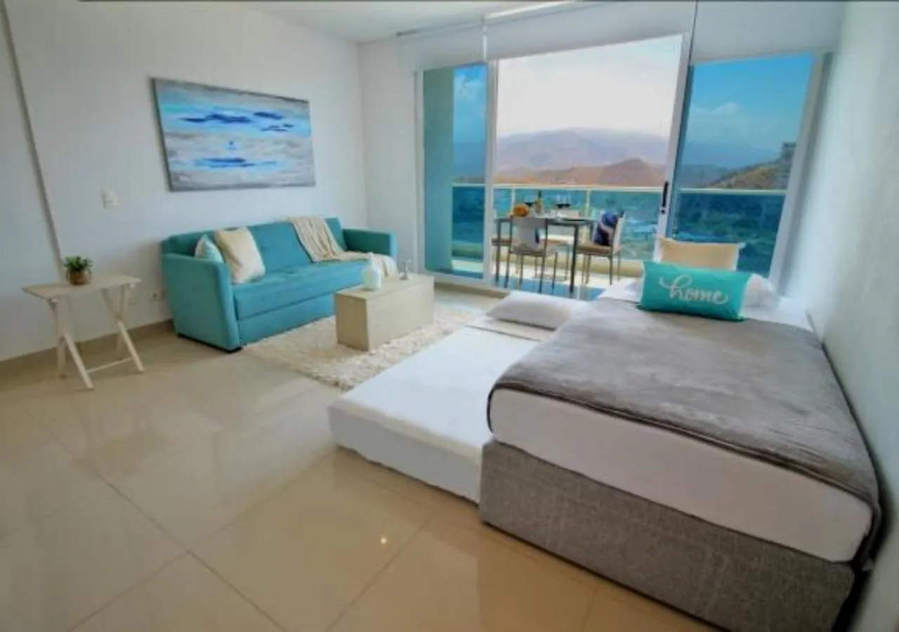 Apartment Apartamento Con Piscina Y Vista Al Mar En Playa Salguero Santa Marta Gaira